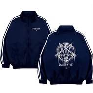 DARKSIDE DISTRO TRACTOP JACKET MEN'S DISTRO CLOTHES/ LATEST COOL MEN'S JACKET/ MEN'S JACKET/ UNISEX
