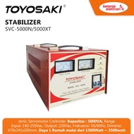 PROMO- TOYOSAKI STABILIZER SVC-5000N / SVC-5000XT (5000 WATT) STAVOL