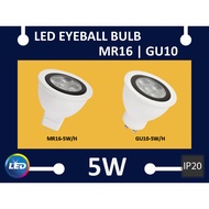 5W LED EYEBALL BULB MR16 / GU10 (H-Series)
