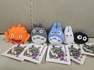日本 限定 吉卜力樂園 吉卜力公園 展會 宮崎駿 龍貓 大龍貓 中龍貓 細龍貓 煤炭屎鬼 哈爾移動城堡 卡西火 公仔 吊飾 掛飾