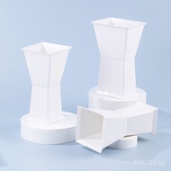 New Bouquet Packaging Base Square Fresh Flower Packaging Plastic Arrow Tube Flower Shop Supplies Flo