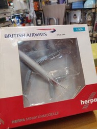 herpa BRITISH AIRWAYS Airbus A380 1/500