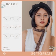 NEW✨BOLON Chico BT1592 (กรอบเจาะ) - SS23 Bolon Eyewear กรอบแว่นตา แว่นสายตา แว่นกรองแสง โบลอน giftgreats