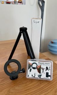 iPhone MagSafe 磁吸電話腳架 Magnetic Tripod Phone Stand