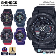 [OFFICIAL CASIO WARRANTY] Casio G-Shock GA-140 GA140 Digital Watch GA 140 GA140-1A1 GA140-1A4 GA140-