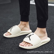 Jordan slippers are breathable, non-odorous, and feel light when stepping on shit乔丹拖鞋透气不臭脚踩屎感轻便一字拖