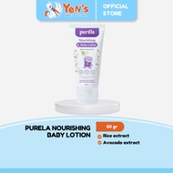 PURELA Nourishing Baby Lotion 60g - Baby Lotion to Brighten Skin - Natural Ingredients
