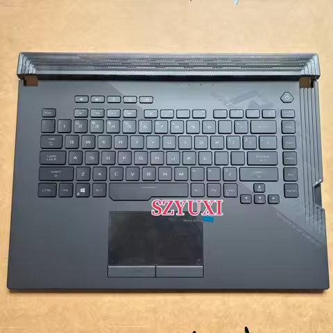 100%New US English For ASUS G532 G532LWS laptop keyboard Palmrest Assembly TOP cover C case backligh
