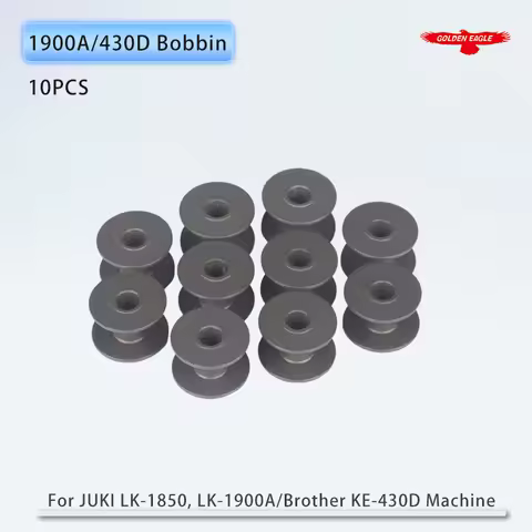 10PCS 159613-001 Aluminum Bobbin For Bar Tacker Sewing Machine Brother LK3-B430, 430E, KE-430D, JUKI