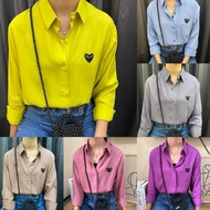 KEMEJA CDG PLAY SHIRT