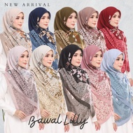 !Tudung Bawal Lilly Bidang 55/ Bawal cotton