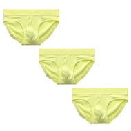 CMENIN ADANNU 3 ชิ้น INS สไตล์ผ้าฝ้าย Jockstrap ชุดชั้นในชายสั้นชุดชั้นในนุ่มเกย์เซ็กซี่กางเกงในชายก