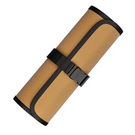 PCF* Garage Repair Gear Pouch Roll Up Utility Storage Bag with 6 Pocket Sections Center Clip Fastene
