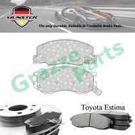 Münster Disc Brake Pad Front for Toyota Estima (1st Gen) TCR10 2.4 1990-1999 2TZ-FZE - 1
