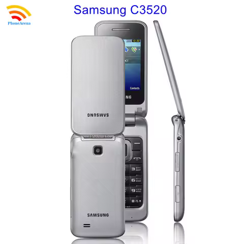 Samsung C3520 2.4" 28MB Unlocked GSM Stereo FM radio RDS recording Removable Li-Ion 800 mAh battery