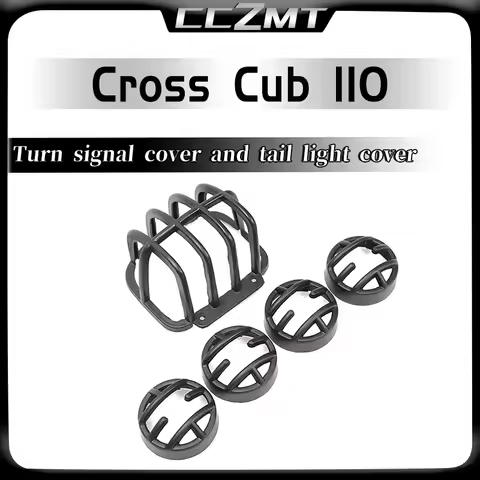 For Honda Cross Cub 110 CC110 New Motorcycle Front Rear Turn Signal Light Grill Guard Cover Tail Ind
