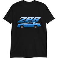 1980 Camaro Z28, Black Custom Car Club T-Shirt
