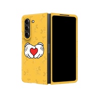 Ốp Lưng Điện Thoại Samsung ZFold7 ZFold6 Fold5 W24 W25 Hình Trái Tim Chuột Chống Rơi Bảo Vệ Màn Hình