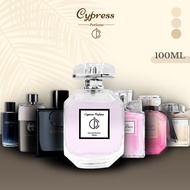Cypress perfume 100ml - long lasting eau de parfum minyak wangi  6-8 hours