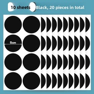 Colorful Dot Stickers Handwritten Labels Adhesive Non-drying Sticker Large Size 50mm Small Size 100m