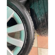 Tayar Seken size 245/45R17 tahun 2023 bunga masih tebal