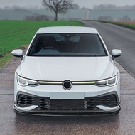 For Volkswagen Golf 8 MK8 GTI CS R Accessories Front Bumper Lip Spoiler Splitter Cross Border Upgrad