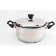 TM-22CM 22CM Stainless Steel Pot with TWO handle / cooking Pot / 双耳锅 / 锅 .