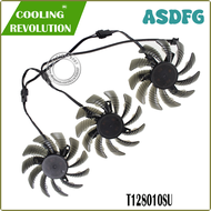 ASDFG T128010SU DC12V 4Pin GTX1060 GTX1070 GTX1080Ti 75mm Graphics fan for GIGABYTE GTX 1080/1080Ti/