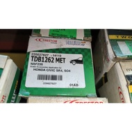 TRESTOR front DISC BRAKE PAD CIVIC SR4 92 CITY JAZZ 2003 , SO4 F H/INTEGRA Dc1 DB1262 NAF235