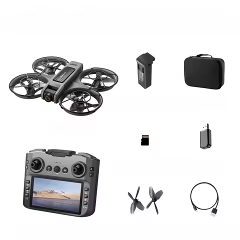 for S156 Large Screen Control Light Flow Positioning Four Sides Obstacle Avoidance ESC Camera Brushl