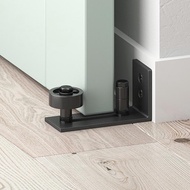 Panduan Lantai Bawah Pintu Gudang Geser Terpasang Di Dinding dengan Braket Yang Dapat Disesuaikan Ba