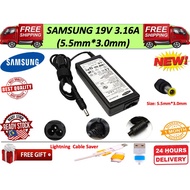 Samsung 19V 3.16A (5.5mm*3.0mm) For NP-N220 Plus N220 Plus,NP-N230 N230,NP-N260 N260 Series Adapter 