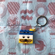 眼睛車/鑰匙圈 獅子 車子 眼睛 寶箱 樂高 LEGO 組合 禮物 掛飾