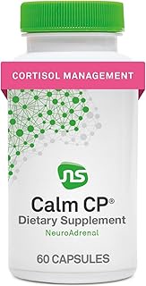 NeuroScience Calm CP - Phosphatidylserine, Taurine + Glycine Adrenal Health Supplement to Help Decre