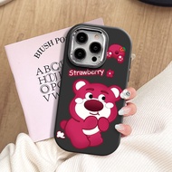 Ka Ai Strawberry Bear Case For Realme 11 11X C67 12 12X 13 5 5S 5i 6i C3 C25 C25S C65 Narzo 60X 70X 