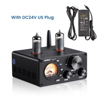 AIYIMA T9 Tube Amplifier 100W Stereo Bluetooth 5.0 TPA3221 USB DAC 6K4 Vacuum Receiver Amp COAX/OPT