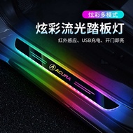 Suitable for Songs Car Door Welcome Pedal Luminous Door Threshold Light Wiring-Free Phantom Color At