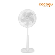 COCOGU พัดลมตั้งพื้น สไลด์ 18 นิ้ว รุ่น F1 61w คอยืด รับประกัน 3 ปี มินิมอล พาสเทลน่ารัก