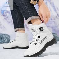 Men's Winter Boots Snow Boots Warm Fleece Snow Boots Non-slip High Top