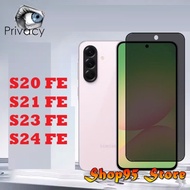 SamSung S23 FE S24FE S20FE S21FE Anti-Peeping Tempered Glass