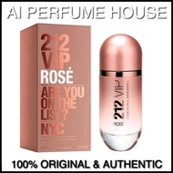 [Original] Carolina Herrera 212 VIP Rose EDP 80ML Perfume