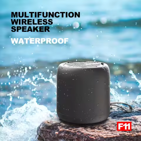 F11 Wireless Portable Mini Bluetooth Speaker Waterproof TWS Stereo Pairing Subwoofer Subwoofer Voice