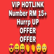 Hotlink VIP NUMBER UNLIMITED  Just RM 15+