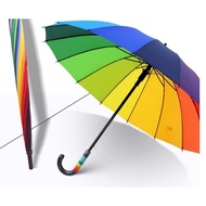 25 inches rainbow umbrella 16K