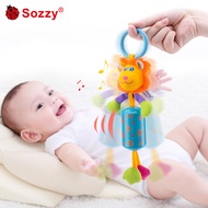 Sozzy infant newborn baby 0-3 years old animal Music car hanging bed hanging soothing baby toys wholesale