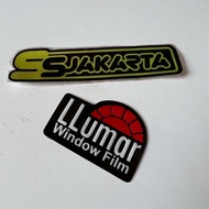 EMBLEM EMBOSS LLUMAR WINDOW FILM