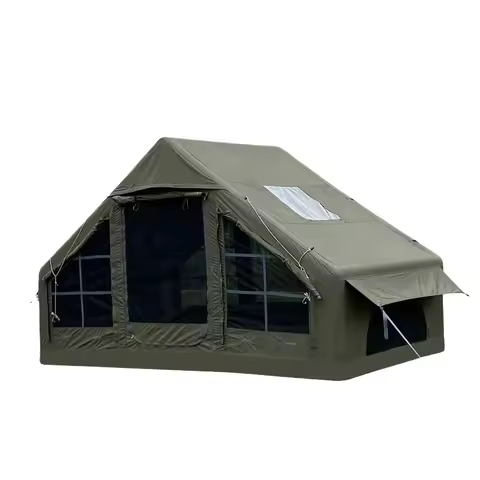 2026 Luxury Glamping Tent With Bathroom Inflatable Glamping Dome Pod Waterproof for Outdoor Campingp