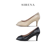 SIRENA รองเท้าหนังแท้ ส้น 3 นิ้ว รุ่น Cora | รองเท้าคัทชูผู้หญิง