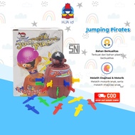 Jumping Pirate Barrel Game Toy Pirate Ship Barrel Jumping Pirate Skewer