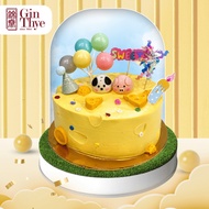 [Gin Thye] Cheesy Balloon Party Cake 5 Inch | Fresh Baked